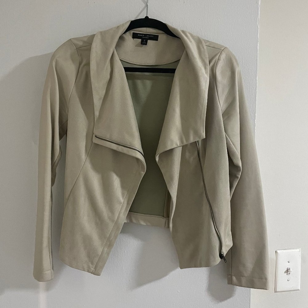 Romeo and Juliet Taupe Jacket